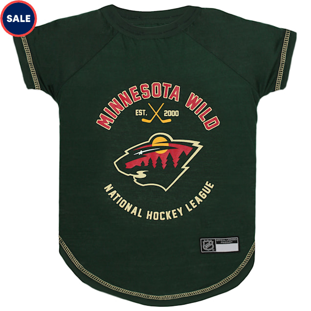 Pets First Minnesota Wild Dog T-Shirt, Large - Carousel image #1
