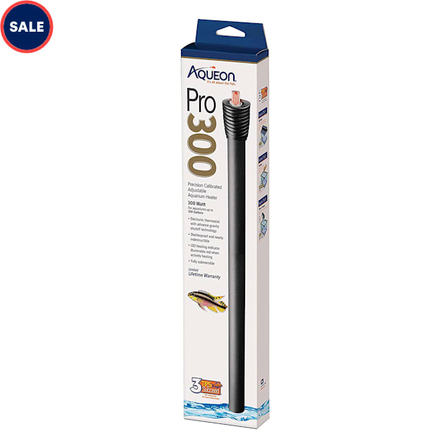 Aqueon Pro 300 Submersible Aquarium Heater, 300 Watts Petco