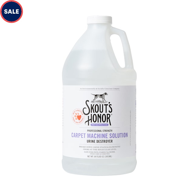 Skout's Honor Carpet Machine Solution for Dogs, 64 fl. oz. Petco