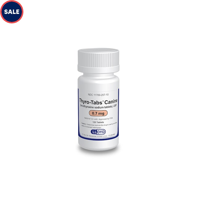 Thyro-Tabs .7 mg, 120 Tablets | Petco