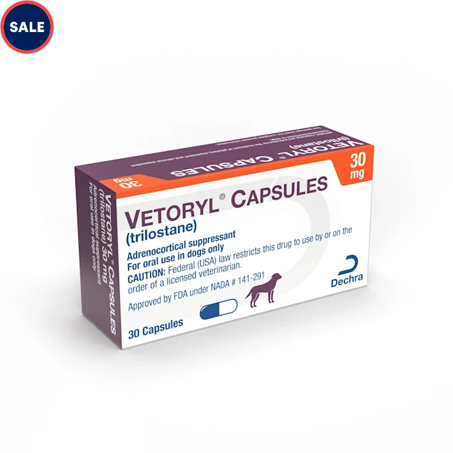 Vetoryl 30 mg, 30 Capsules | Petco