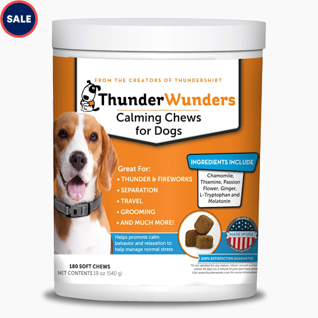 ThunderWunders Calming Chews, Count of 180 - Carousel image #1