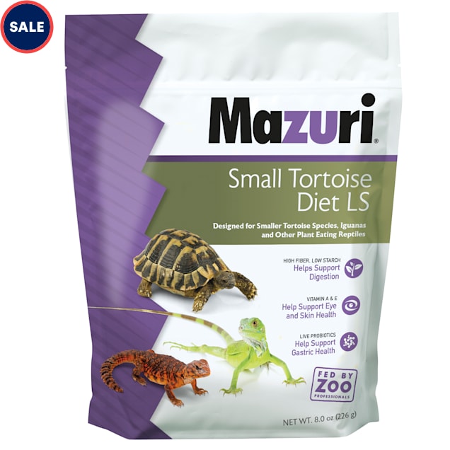 Mazuri Small Tortoise Diet LS Food, 8 oz. - Carousel image #1