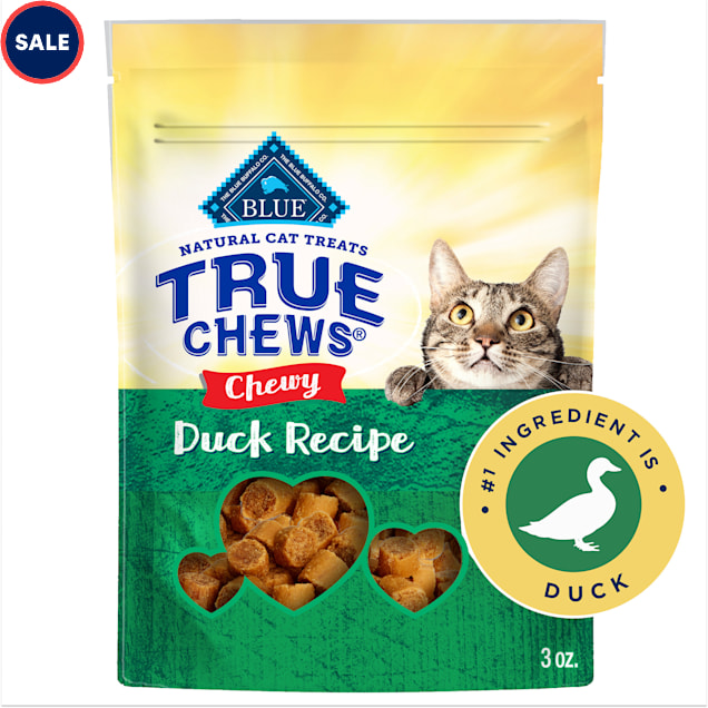 Blue Buffalo True Chews Natural Duck Chewy Cat Treats 3 oz. Petco