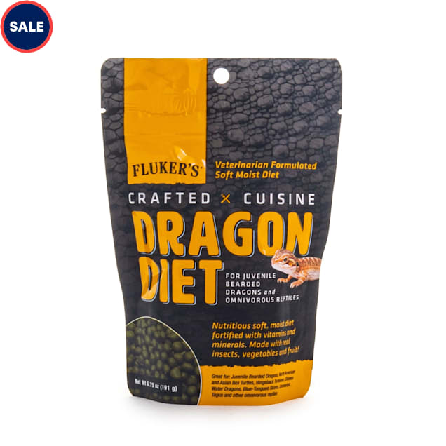 Fluker's Juvenile Bearded Dragon Crafted Cuisine Diet Food, 6.75 oz. - Carousel image #1
