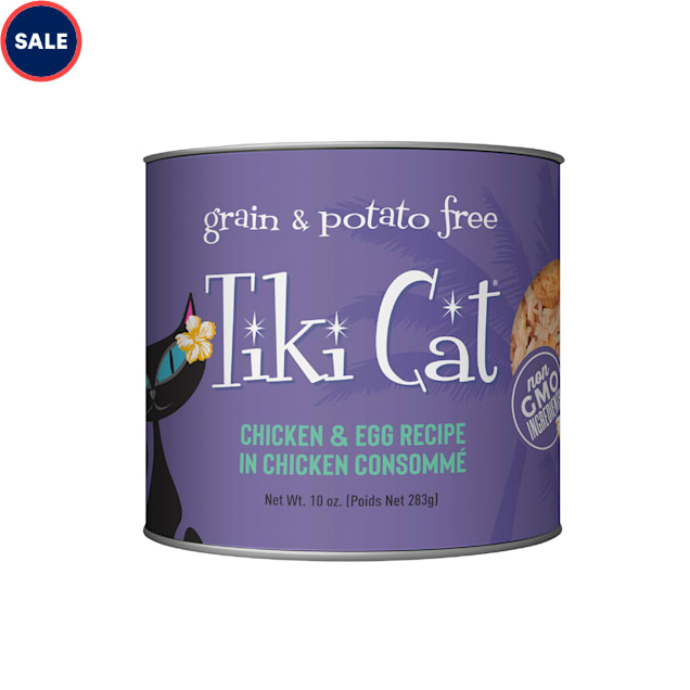 Tiki Cat Luau Koolina Chicken & Egg Wet Food, 10 oz. - Carousel image #1
