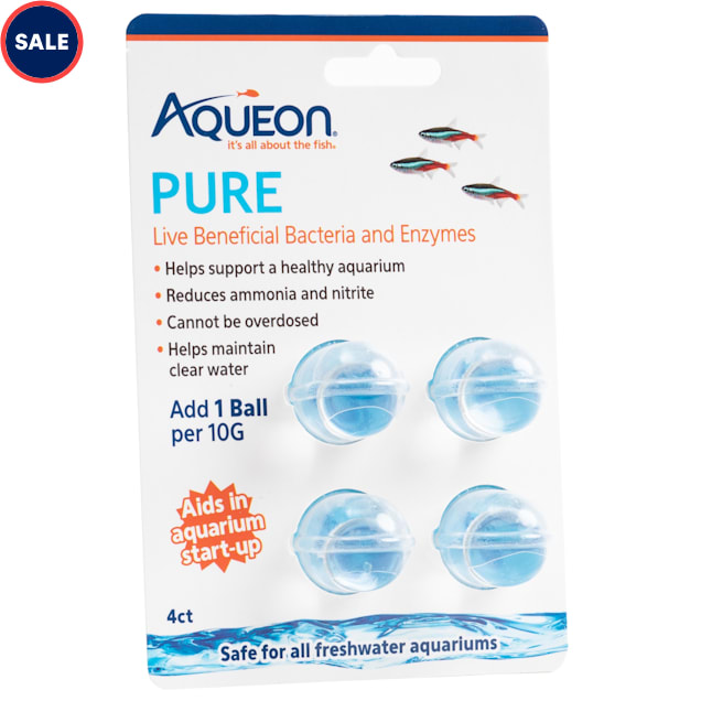 Aqueon PURE Live Beneficial Bacteria and Enzymes 4 ct. - Carousel image #1