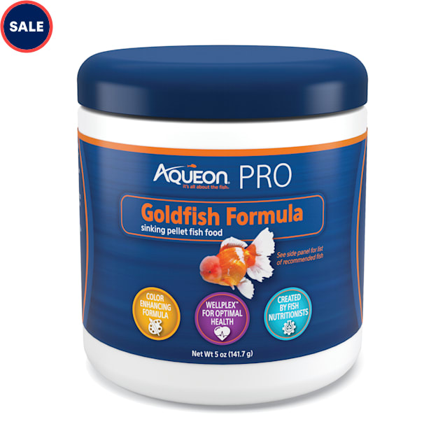 Aqueon Pro Goldfish Formula Fish Food Pellet, 5 oz. - Carousel image #1