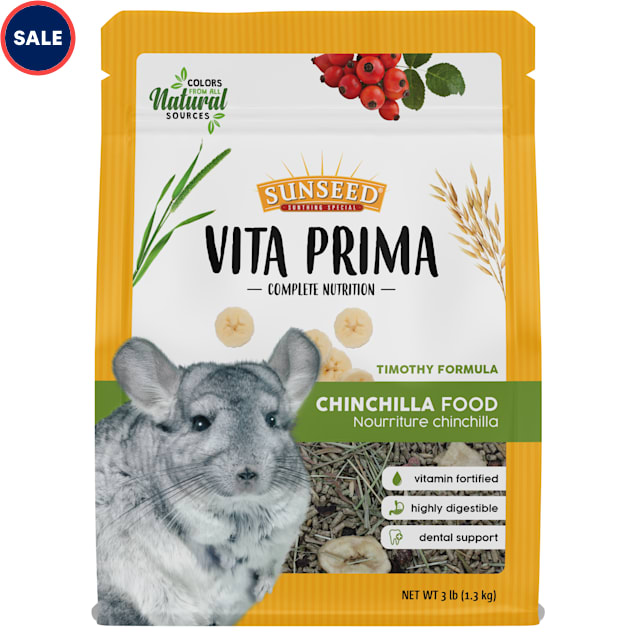 Sun Seed Vita Prima Chinchilla Food, 3 lbs. - Carousel image #1