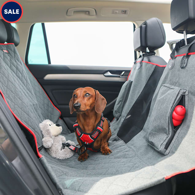 KONG 2-In-1 Car Bench Seat Cover and Hammock for Dogs
