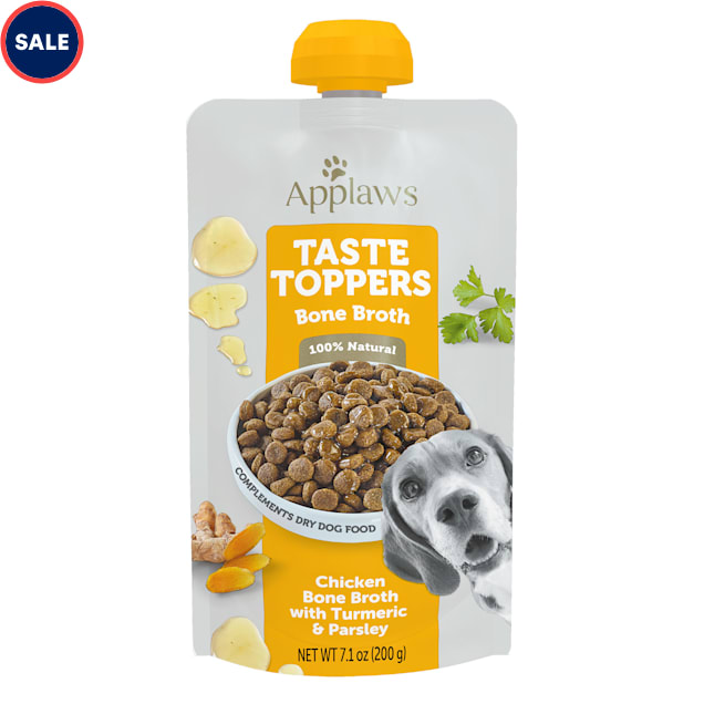 Applaws Chicken Bone Broth Turmeric Topper for Dogs 7.1 oz