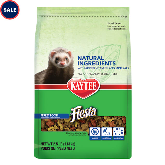 Kaytee Fiesta Natural Ferret Food, 2.5 lbs. - Carousel image #1