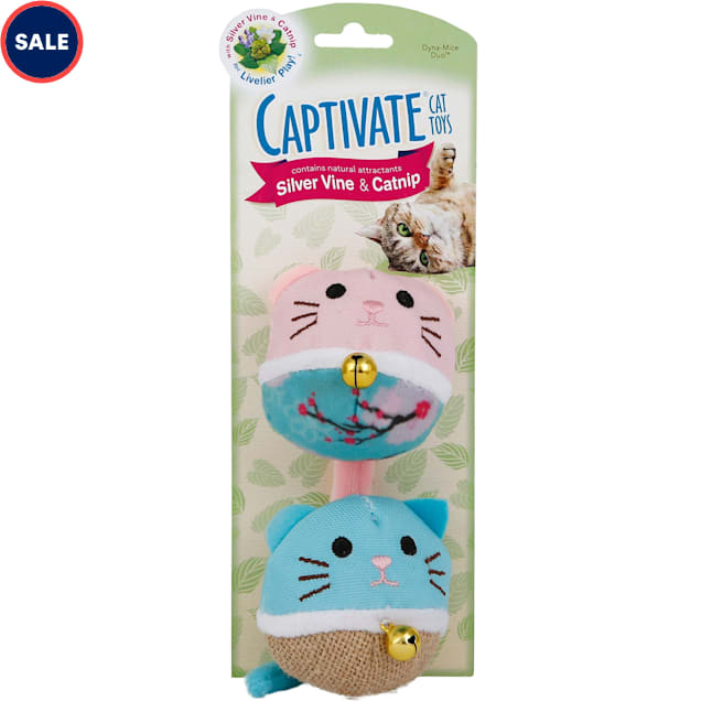 Captivate Dynamice Duo Cat Toys by Hartz - Carousel image #1
