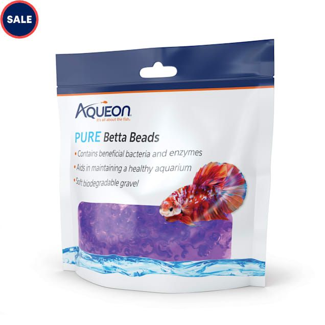 Aqueon Betta Beads Purple Enrichment & Clarity Balls