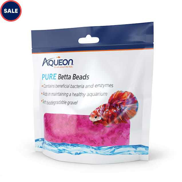 Aqueon Pink Pure Betta Beads 12 oz