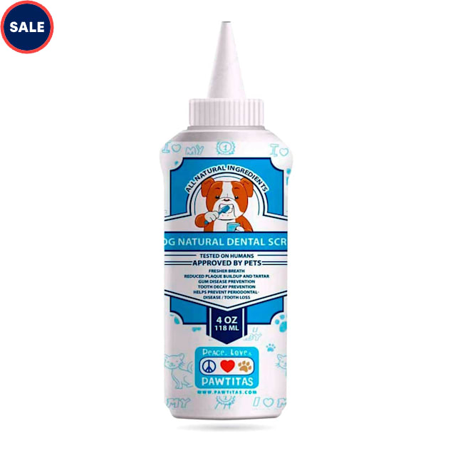 Pawtitas Natural Toothpaste Powder Dental Care and Breath freshener for Dogs, 4 fl. oz. - Carousel image #1