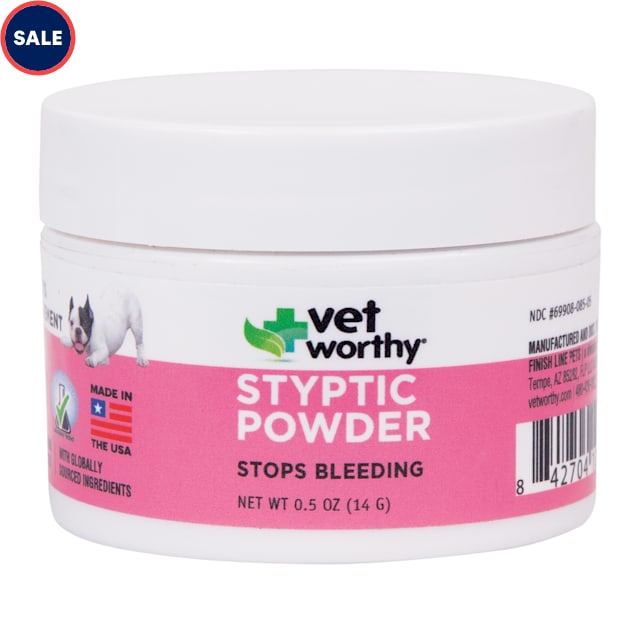 Vet Worthy Styptic Powder for Dogs, 0.5 oz. Petco