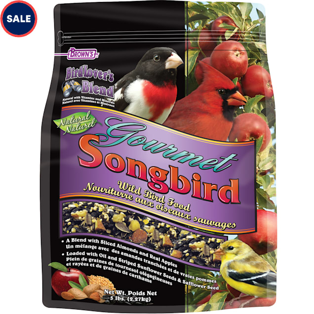Brown's Bird Lover's Blend Gourmet Songbird Dry Food, 5 lbs. - Carousel image #1