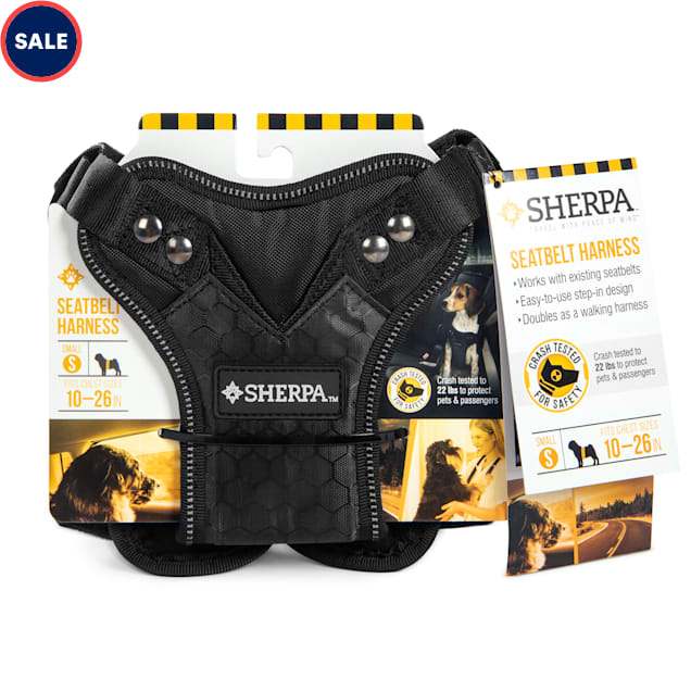 Sherpa Seat Belt Safety Dog Harness, Small - Carousel image #1