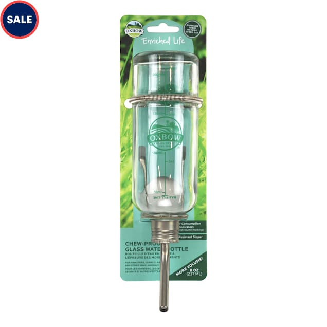 Oxbow Enriched Life Chewproof 8 oz. Water Bottle - Carousel image #1