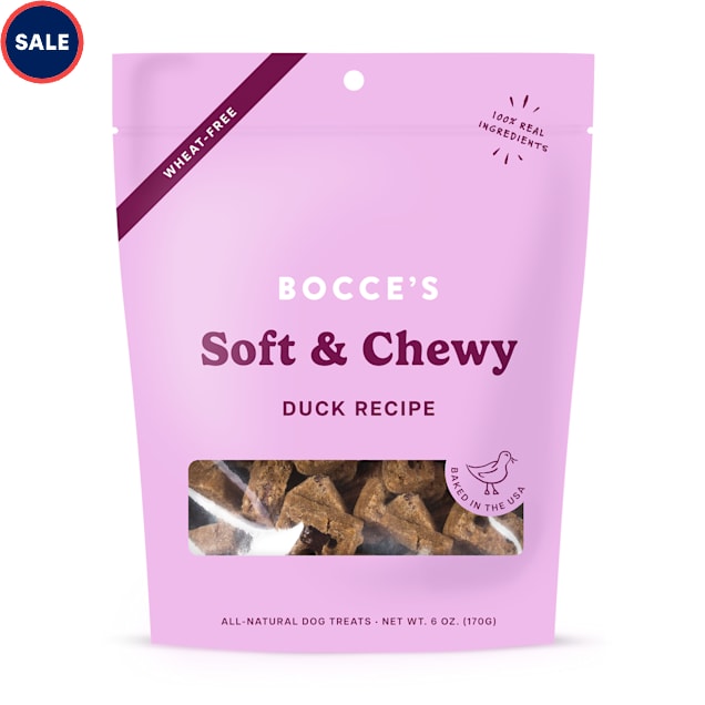 Bocce's Bakery Duck Soft & Chewy Dog Treats, 6 oz