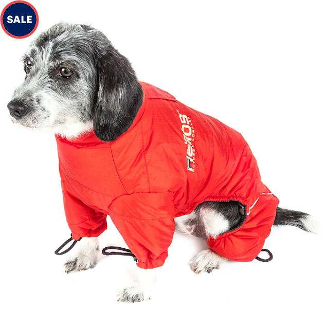 Dog Helios Red ThunderCrackle FullBody WadedPlush Adjustable and 3M