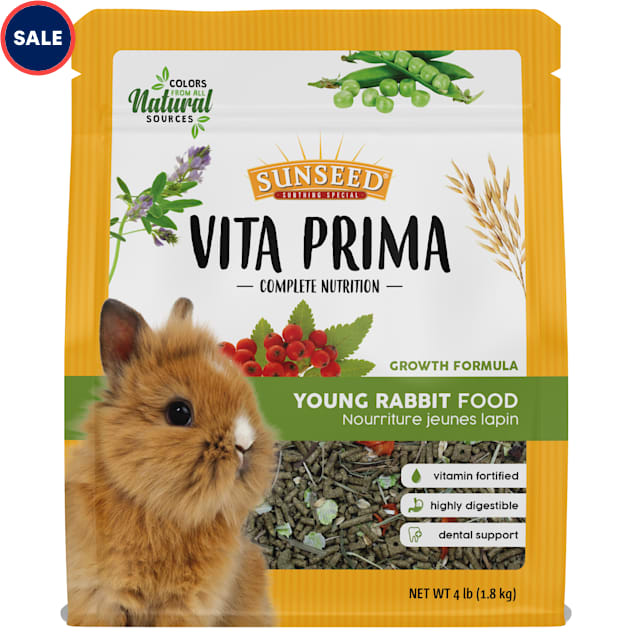 Sun Seed Vita Prima Young Rabbit Food, 4 lbs. - Carousel image #1
