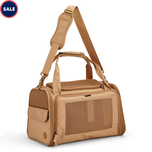 Reddy Tan Fold-Out Pet Carrier, Small - Carousel image #1