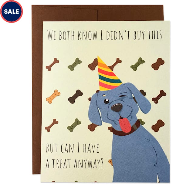 Moose & Pig Happy Birthday Dad Dog Card - Carousel image #1