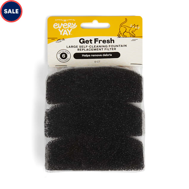 EveryYay Get Fresh Self Cleaning Fountain Large Particle Replacement