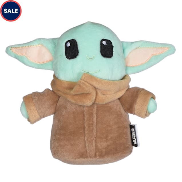 Fetch for Pets Star Wars Baby Yoda The Mandalorian The Child Plush Dog Toy, Small - Carousel image #1