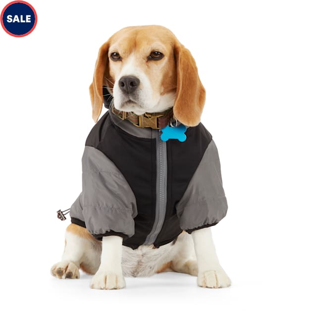 Reddy PrimaLoft Superior Insulation Grey Camo Dog Puffer Jacket, X