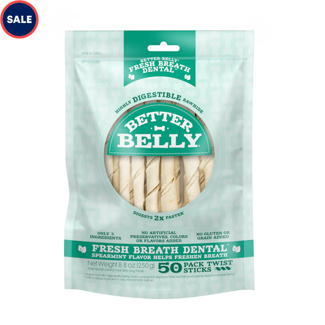 Highly digestible rawhide deals