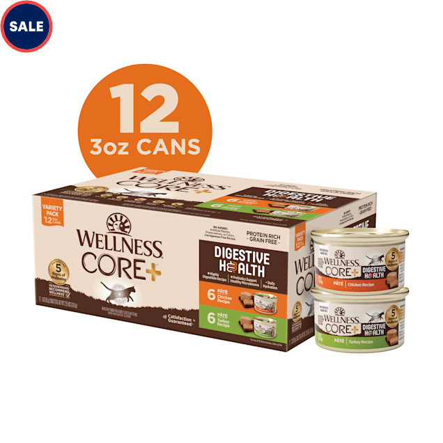 Wellness CORE Digestive Health Chicken Turkey Pate Variety Pack