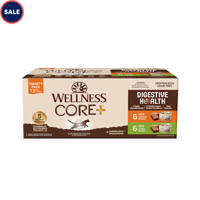 Wellness CORE Digestive Health Chicken Turkey Pate Variety Pack