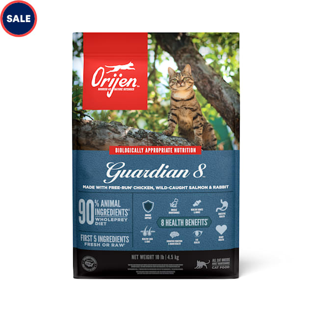 ORIJEN Grain Free Guardian 8 Dry Adult Cat Food, 10 lbs. - Carousel image #1