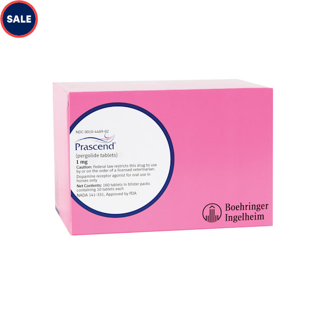 Prascend (pergolide tablets) 1 mg, Count of 160 | Petco