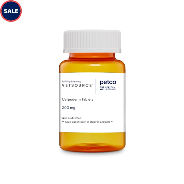 Cefpoderm Tablets 200 mg, 30 Count | Petco