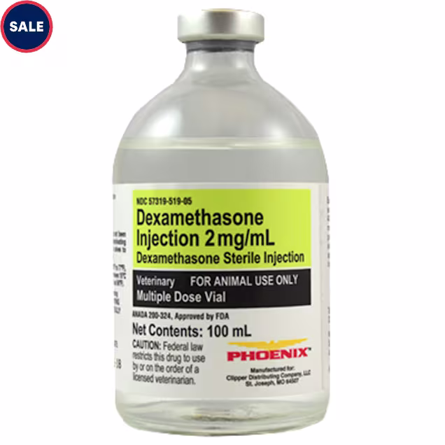Dexamethasone 2 mg/mL Injection, 100 mL
