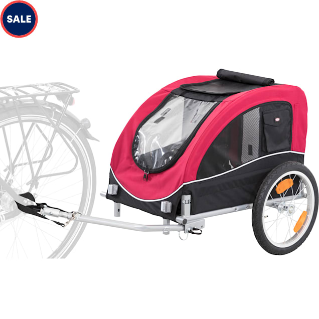 TRIXIE Large Dog Bike Trailer Stroller Conversion Option