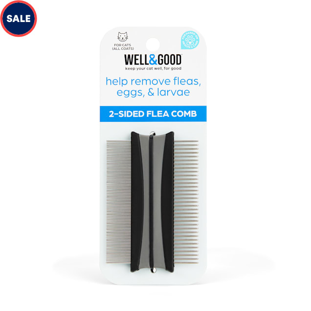 Well & Good 2-Sided Cat Flea Comb, 3
