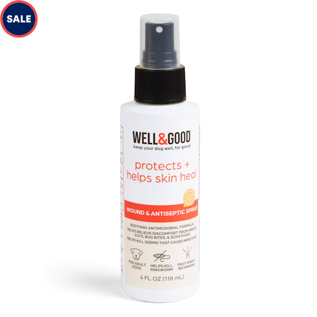 Well & Good Wound Spray for Dogs, 4 fl. oz. | Petco