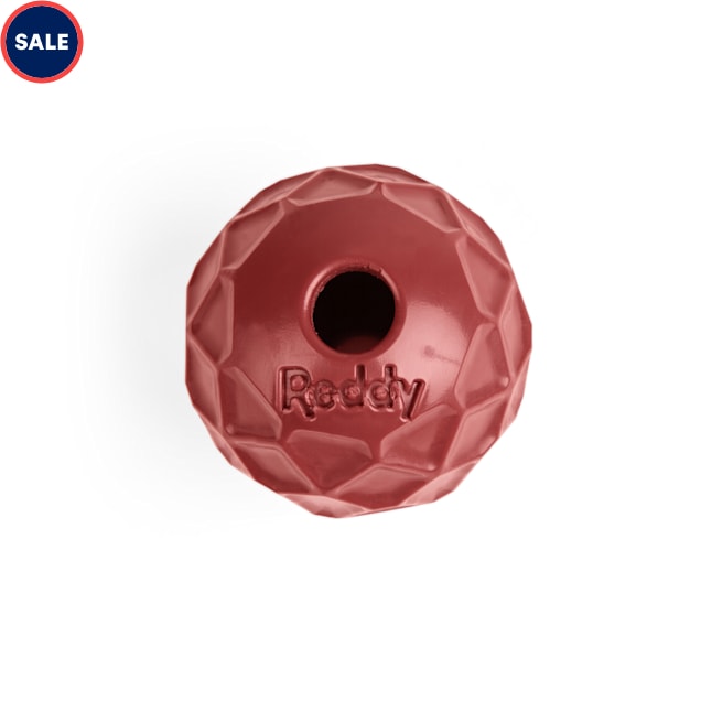 Reddy Red Geo Ball Dog Toy, Small - Carousel image #1