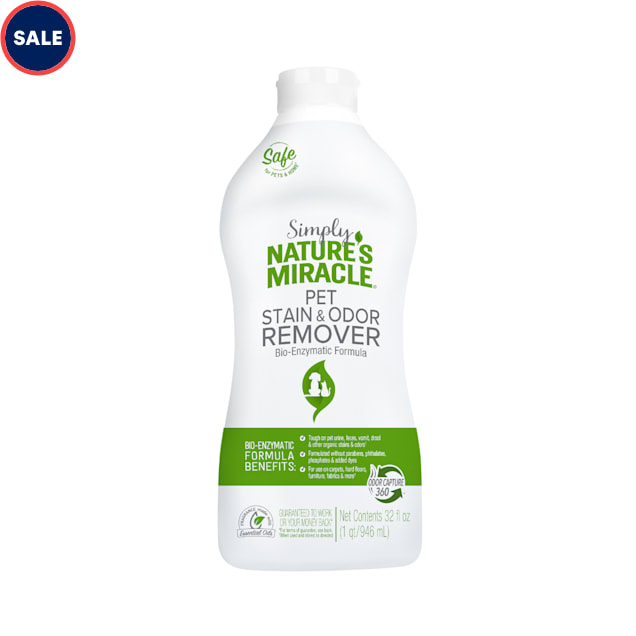 Nature's Miracle Pet Stain & Odor Remover for Dogs, 32 fl. oz. Petco