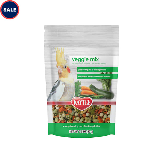 Kaytee Bird Freeze Dried Veggie Mix & Vitamins 3.5 oz
