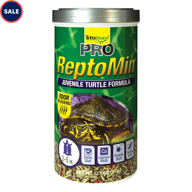TetraFauna Pro ReptoMin Juvenile Food for Turtle, 12 oz. - Carousel image #1