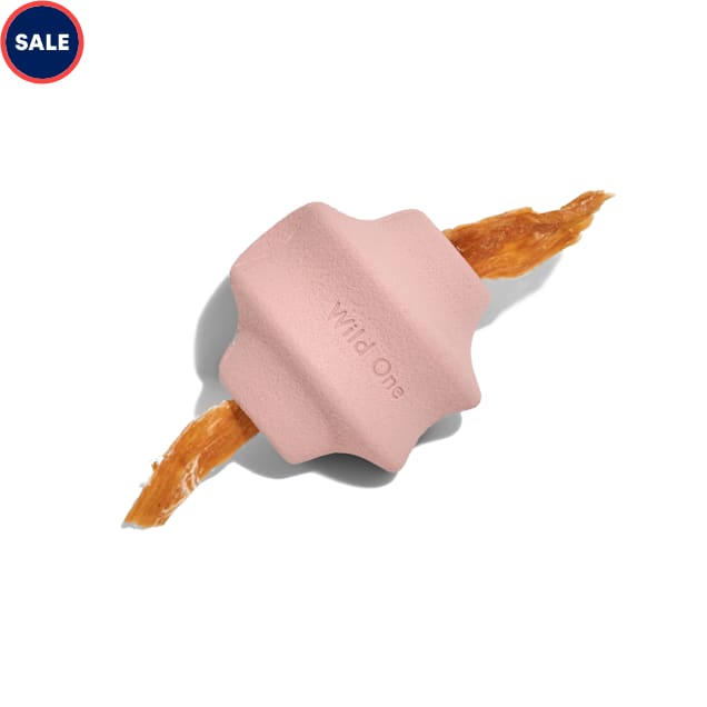 Wild One Blush Twist Toss Dog Toy, Small - Carousel image #1