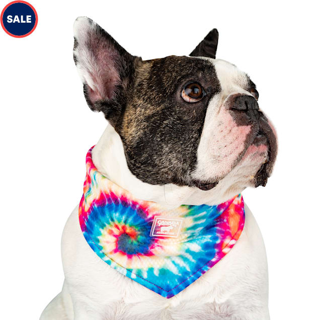 Canada Pooch Chill Seeker Cooling Tie Dye Dog Bandana, Small - Carousel image #1