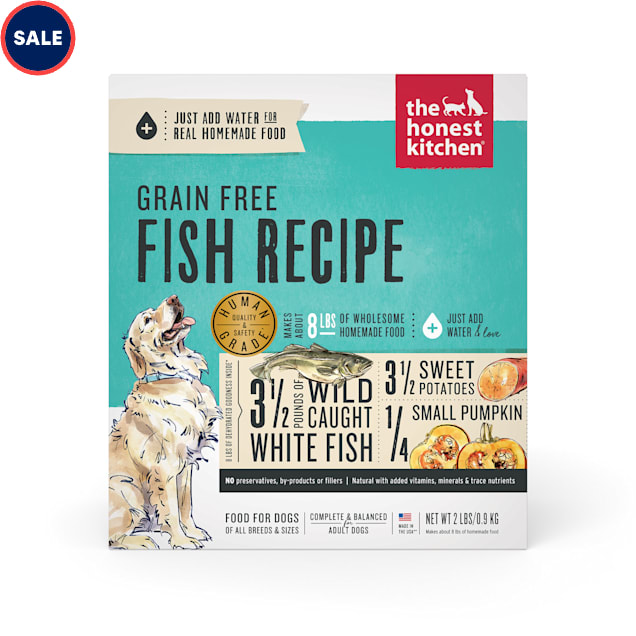 The Honest Kitchen Dehydrated Grain Free Fish Dry Dog Food, 2 lbs. Petco