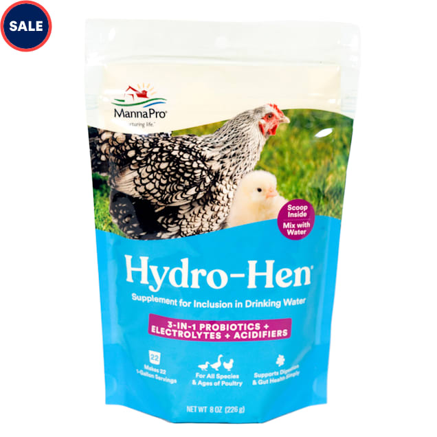 Manna Pro Hydro-Hen 3-in-1 Water Supplement, 8 oz. - Carousel image #1